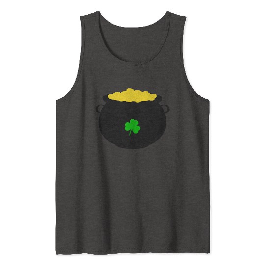 Pot of Gold St Patricks Day Tank Tops