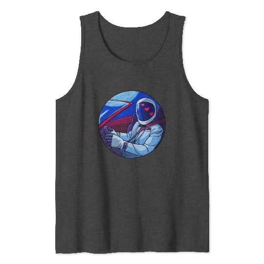 SpaceX Tesla Starman Tank Tops