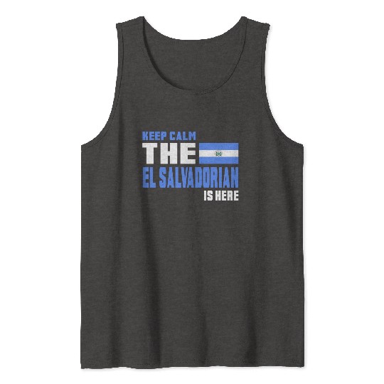 Keep Calm El Salvador / Gift San Salvador Tank Tops