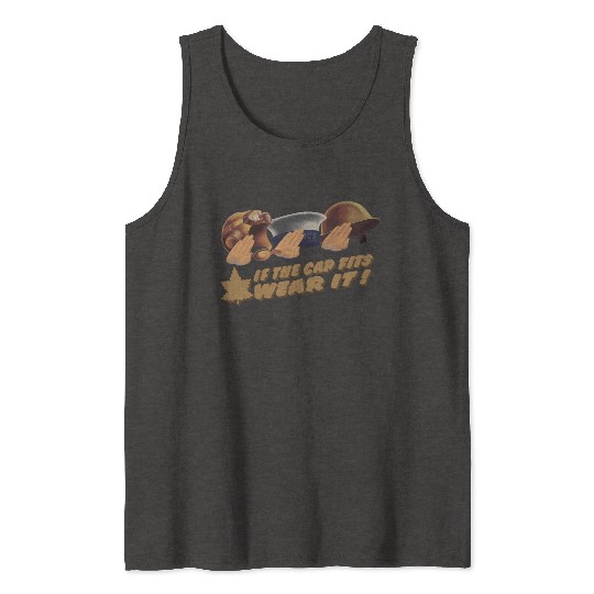World War 2 Canadian Recruitment Design Tank Tops