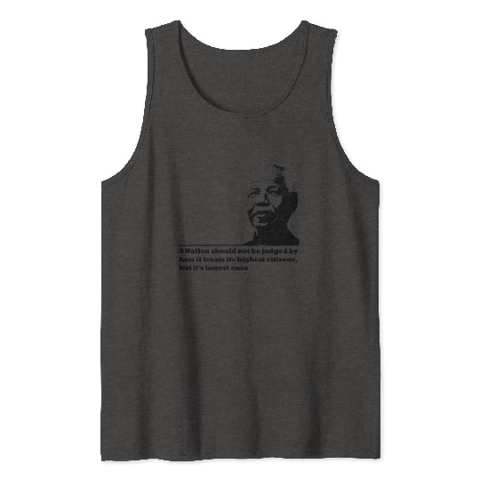 Nelson Mandela Tank Tops