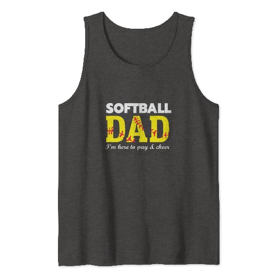 softball dad Tank Tops