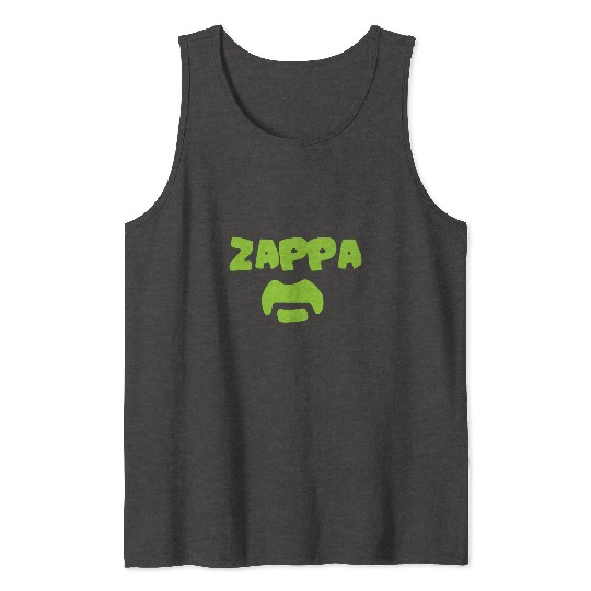 New FRANK ZAPPA Eccentric Rock Icon Logo 70s Men s Tank Tops