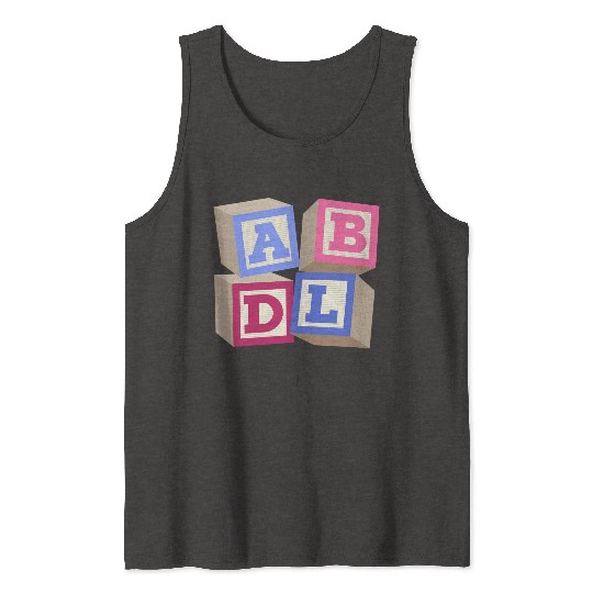 AB DL ageplay ABDL adult baby diaper baby Tank Tops