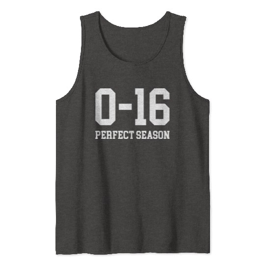 Detroit Lions 0 16 Perfect Season Tank Tops