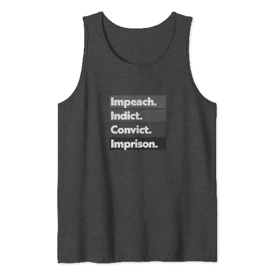 Trump Impeach, Anti Trump Protest Tank Tops