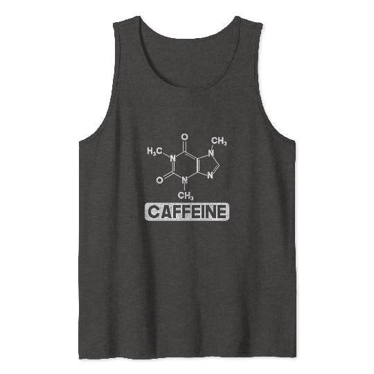 Chemistry Caffeine Tank Tops