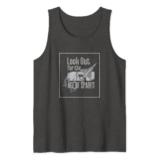ace of spades aviator quote Tank Tops