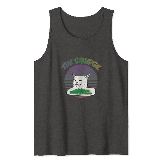 Smudge The Cat Meme Tank Tops