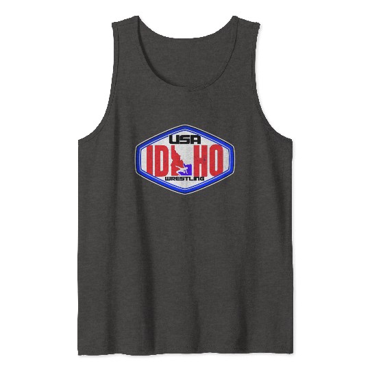 Idaho Division Team USA Wrestling Tank Tops