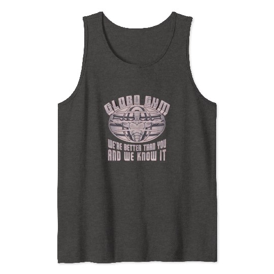 globo gym costume Tank Tops