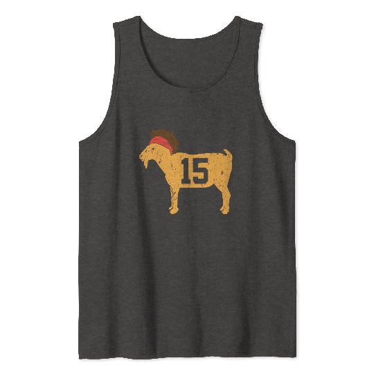 GOAT Number 15 MVP Tank Tops