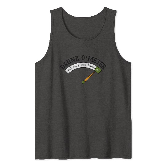 Drunk O Meter Tank Tops