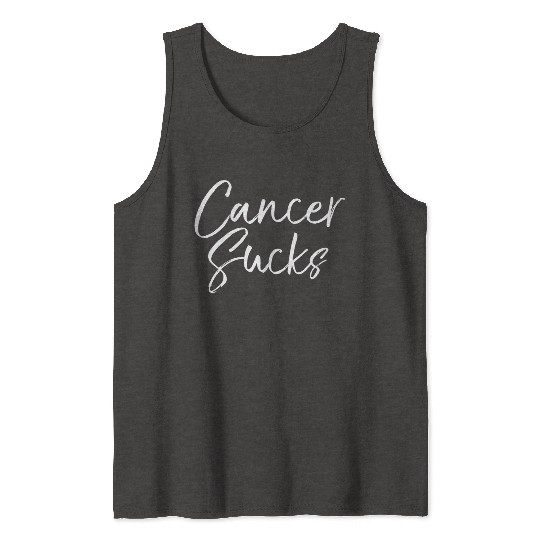 CANCER SUCKS Tank Tops