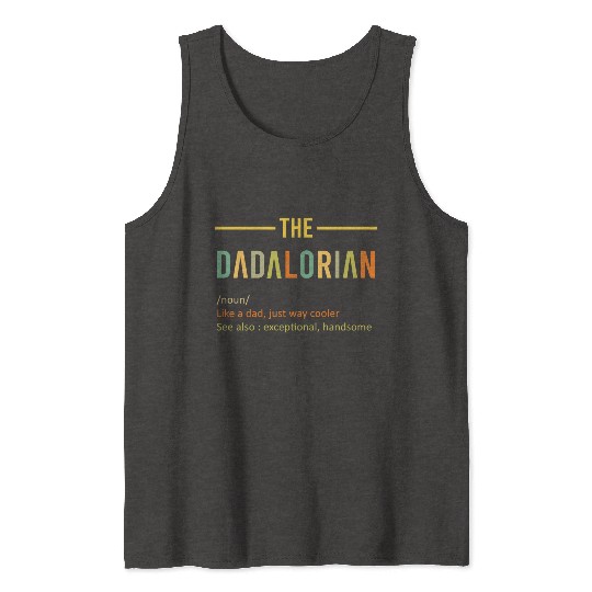 THE DADALORIAN Tank Tops