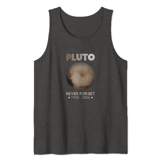Pluto Never Forget 1930-2006 Tank Tops