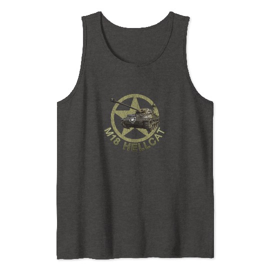 M18 Hellcat WW2 American Tank Destroyer Tank Tops