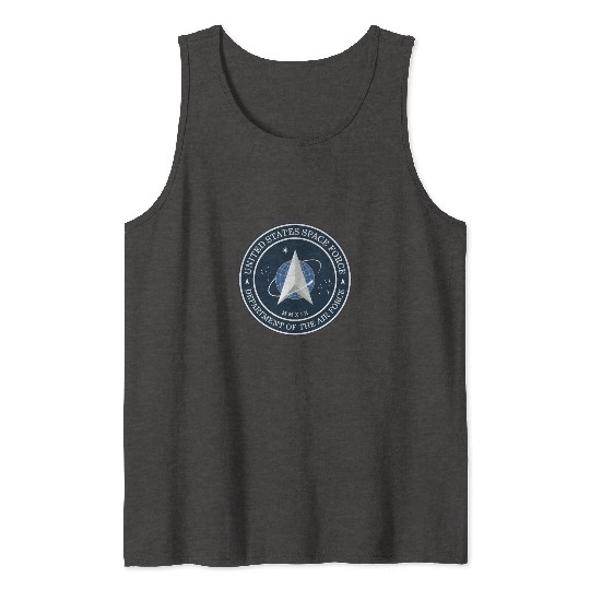 New Space Force Logo 2020 USSF Tank Tops