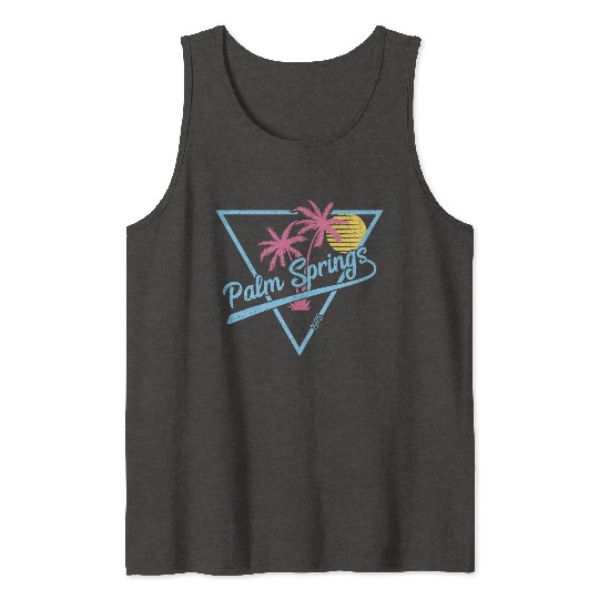 Palm Springs Vintage Retro 1975 Tank Tops