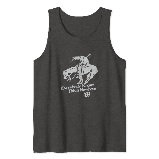 Neil Young And Crazy Horse Rock End Of The Trail H Tank Tops