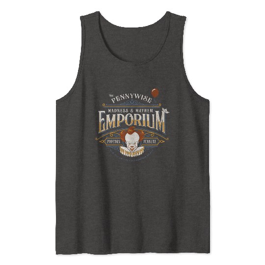 The Pennywise Madness & Mayhem Emporium Tank Tops