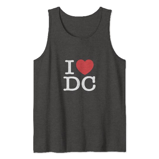 I Heart Dc Love District Of Columbia Tank Tops Tank Tops S