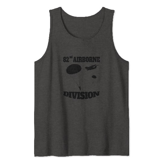 Paratrooper US Army 82nd AIRBORNE Tank Tops