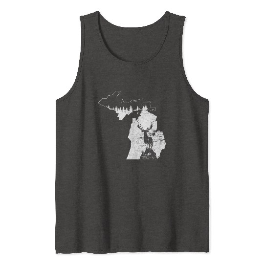 Explore Michigan Adventure Great Outdoors Tank Tops