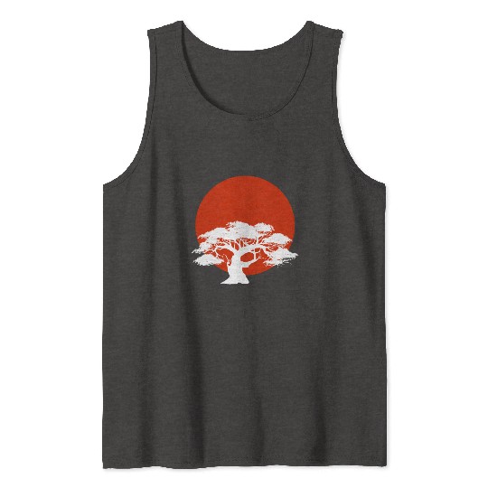 Miyagi-do Karate Bonsai Tree Martial Arts Japanese Tank Tops