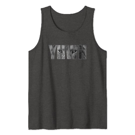 YHWH Yahweh God Lion Gift Tank Tops