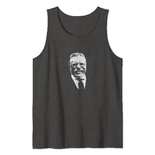 President Teddy Roosevelt Graphic Tank Tops