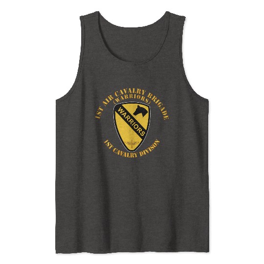 Army 1st Air Cavalry Bde Warriors 1st Cav Division Tank Tops