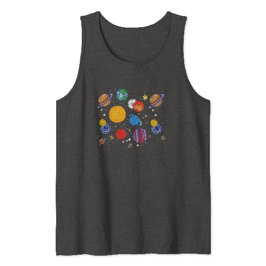 The space Tank Tops