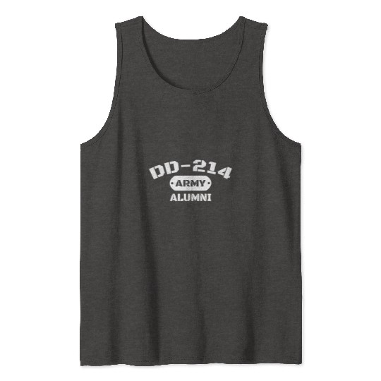 Dd-214 Us Army Alumni Men And Women Tank Tops