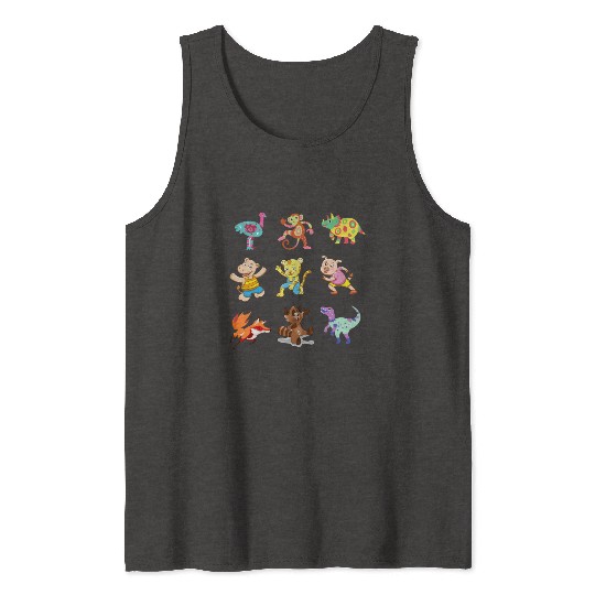 cute Animal Crossing Characters Tank Tops