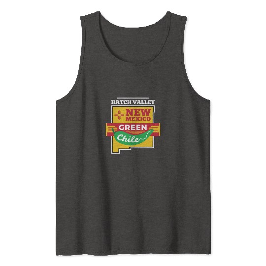 Hatch Chile Tank Tops Green Chili Pepper
