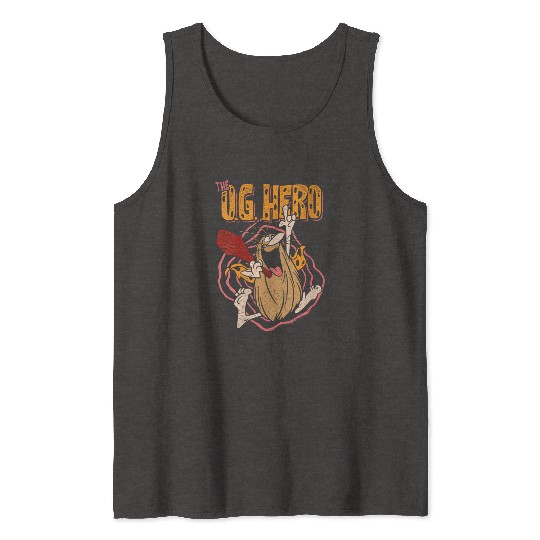 Captain Caveman Og Hero Gift Tank Tops