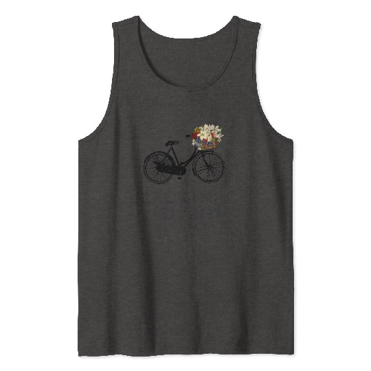 Mackinac Island Bike Michigan Tank Tops