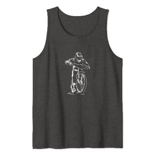 Motorcycle Speedway Racing Tank Tops