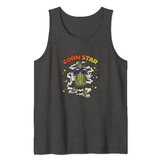 Corn Star Tank Tops