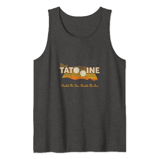 Visit Tatooine, Adventure The Mountains Are Callin Tank Tops
