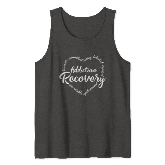 Addiction recovery, sobriety, sober Tank Tops