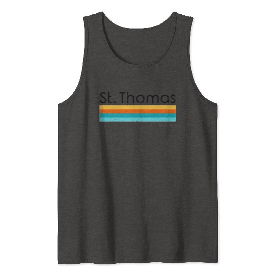 Vintage St Thomas Tank Tops