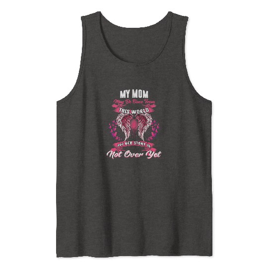 Angel Mommy Angel Wings Apparel Rest in Peace Mom Tank Tops