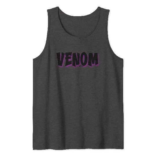 Venom | Neon Hot Pink Shadow Tank Tops