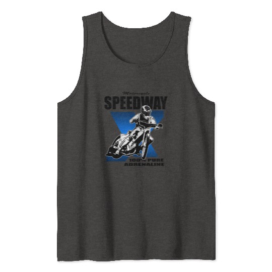 Motorcycle Speedway Racing Tank Tops