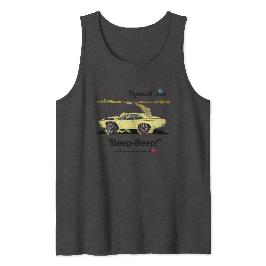 1968 Plymouth Road Runner Salt Flats Yellow Tank Tops