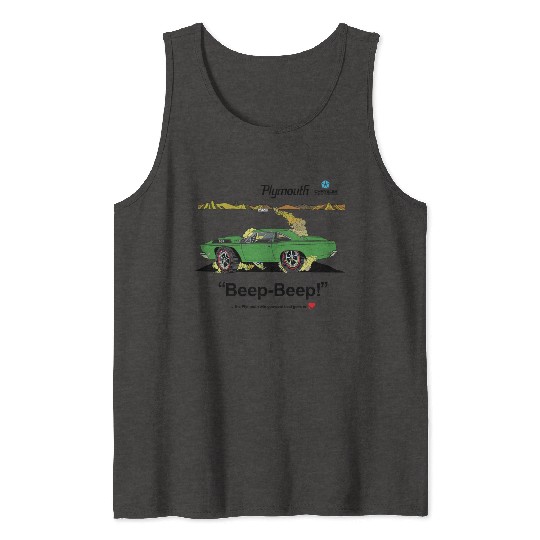 1968 Plymouth Road Runner Salt Flat Green Tank Tops