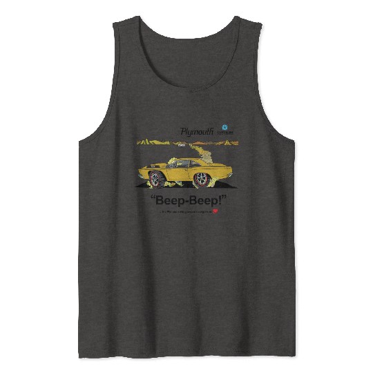 1968 Plymouth Road Runner Salt Flats Bahama Yellow Tank Tops