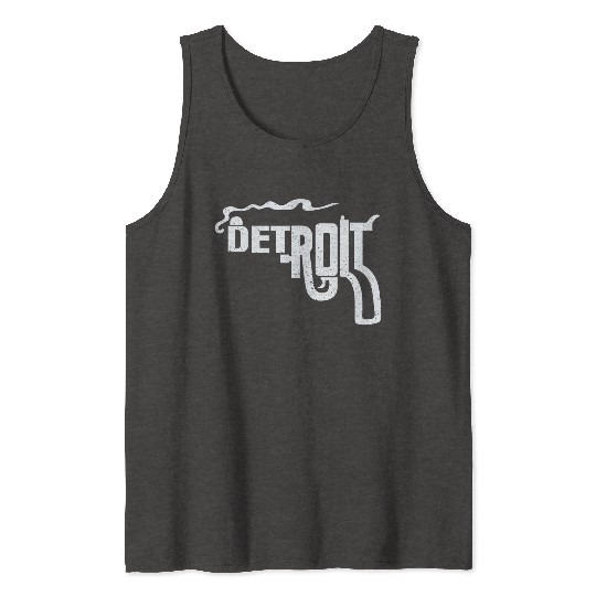 Macs Detroit Smoking Gun Tank Tops